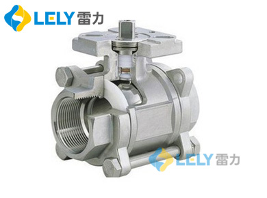三片式螺紋球閥Q11F-16P