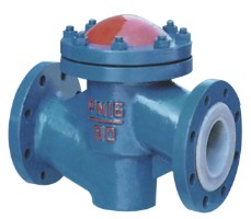 H41F46型全襯氟止回閥