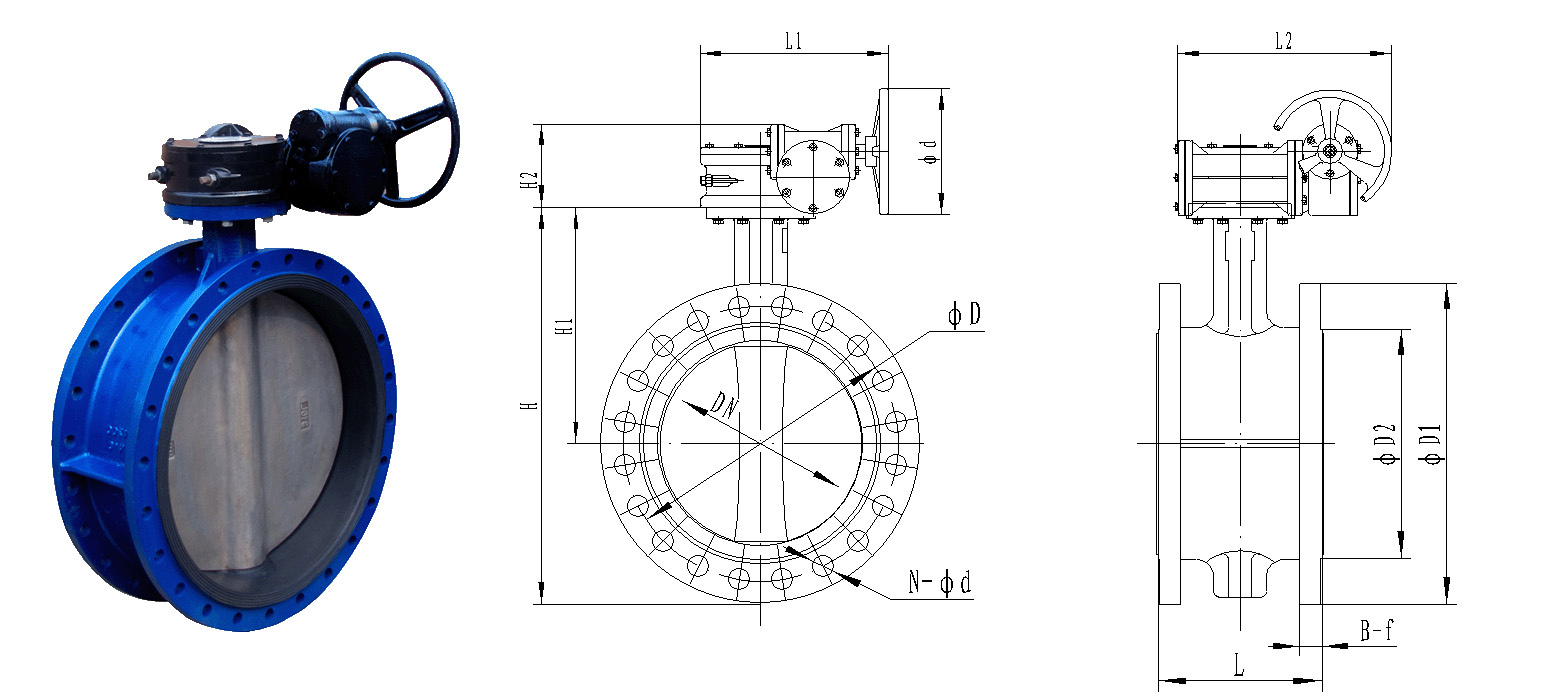 法蘭軟密封蝶閥D341X